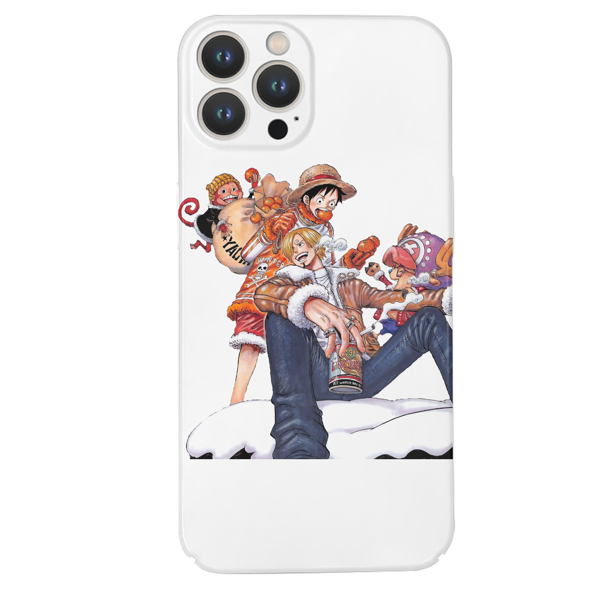 （画像用） ワンピース サンジ ONE PIECE Sanji 【iPhone 14シリーズ対応】ハードケース